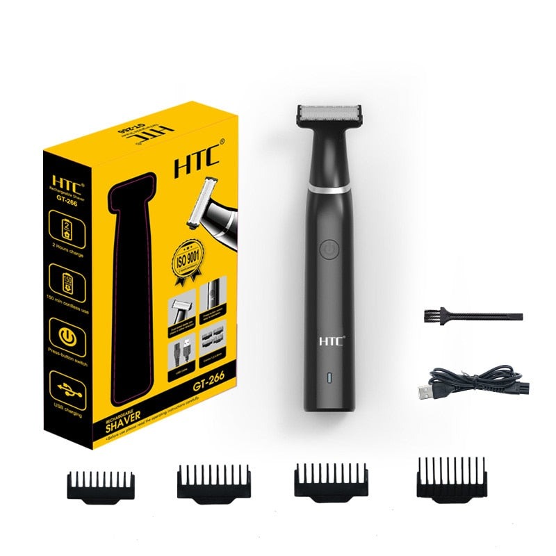Rechargeable Electric Groin Hair Trimmer