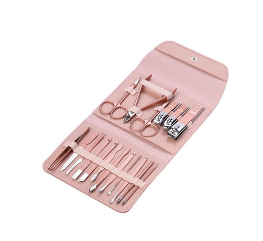 Manicure Pedicure Set with Travel Case