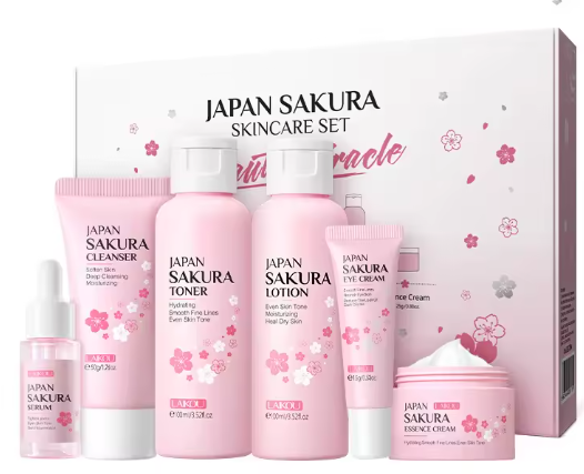 LAIKOU Skin Care Set Facial Cleanser Care Kit