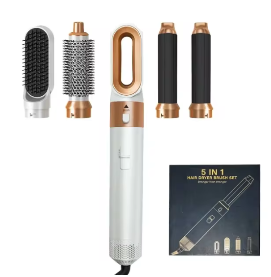 5 in 1 Hair Dryer Hot Comb Set