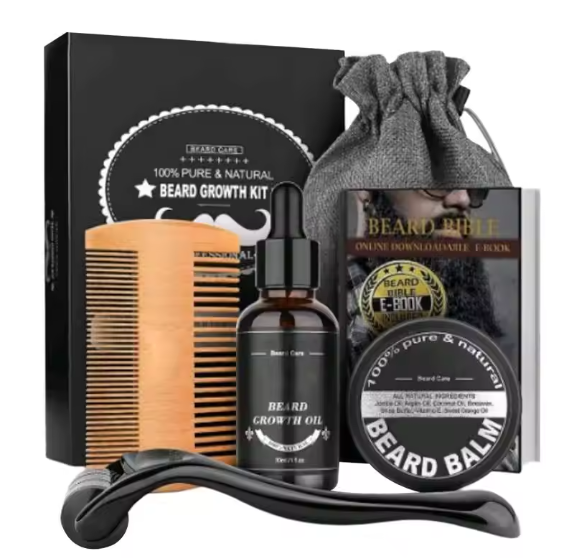 5-Piece Beard Growth Kit for Men