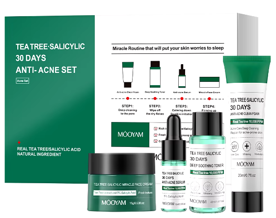 Tea Tree Salicylic Skin Care Set